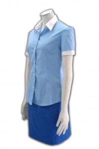 BS213  short sleeve suit tailor hong kong tailor made fit shirts good matching supplier company 